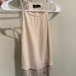 Elegant blush pink top